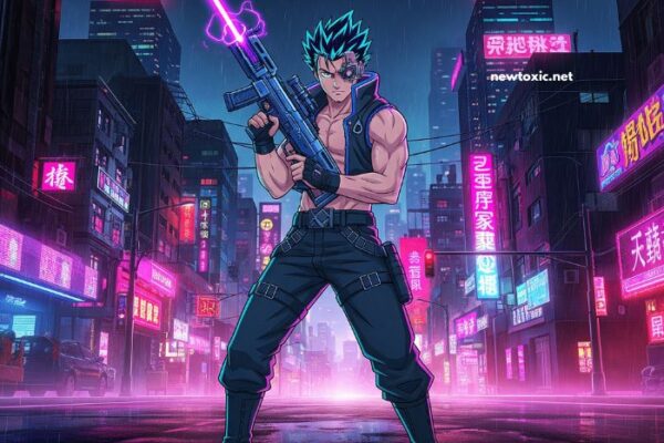 Captain Laserhawk A Blood Dragon Remix Anime