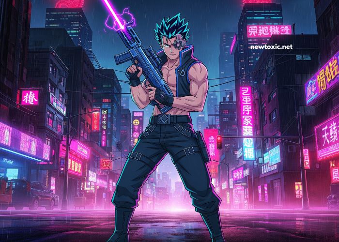 Captain Laserhawk A Blood Dragon Remix Anime